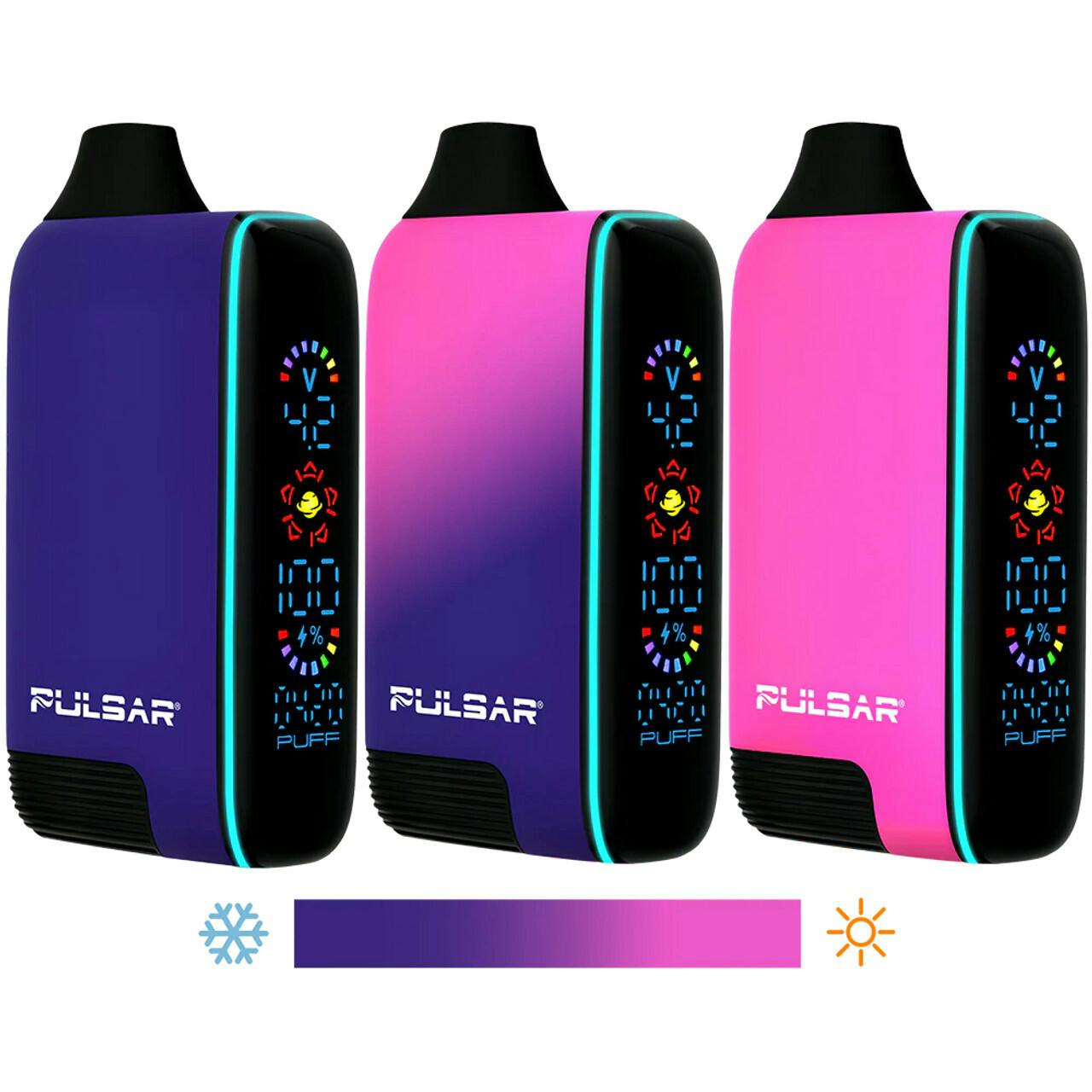 510 1000mAh Battery Color Changing | Acid Splash at A Classy Joint Cannabis Dispensary
