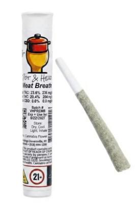 Meat Breath Pre-Roll at A Classy Joint Cannabis Dispensary