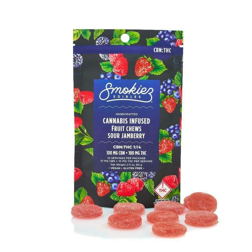 Sour Jamberry 1:1 CBN | Gummies | [102.6mg]