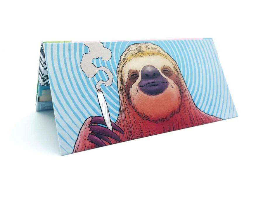 ZZZ's - "Stoner Sloth" Rolling Papers and Tips - King Size