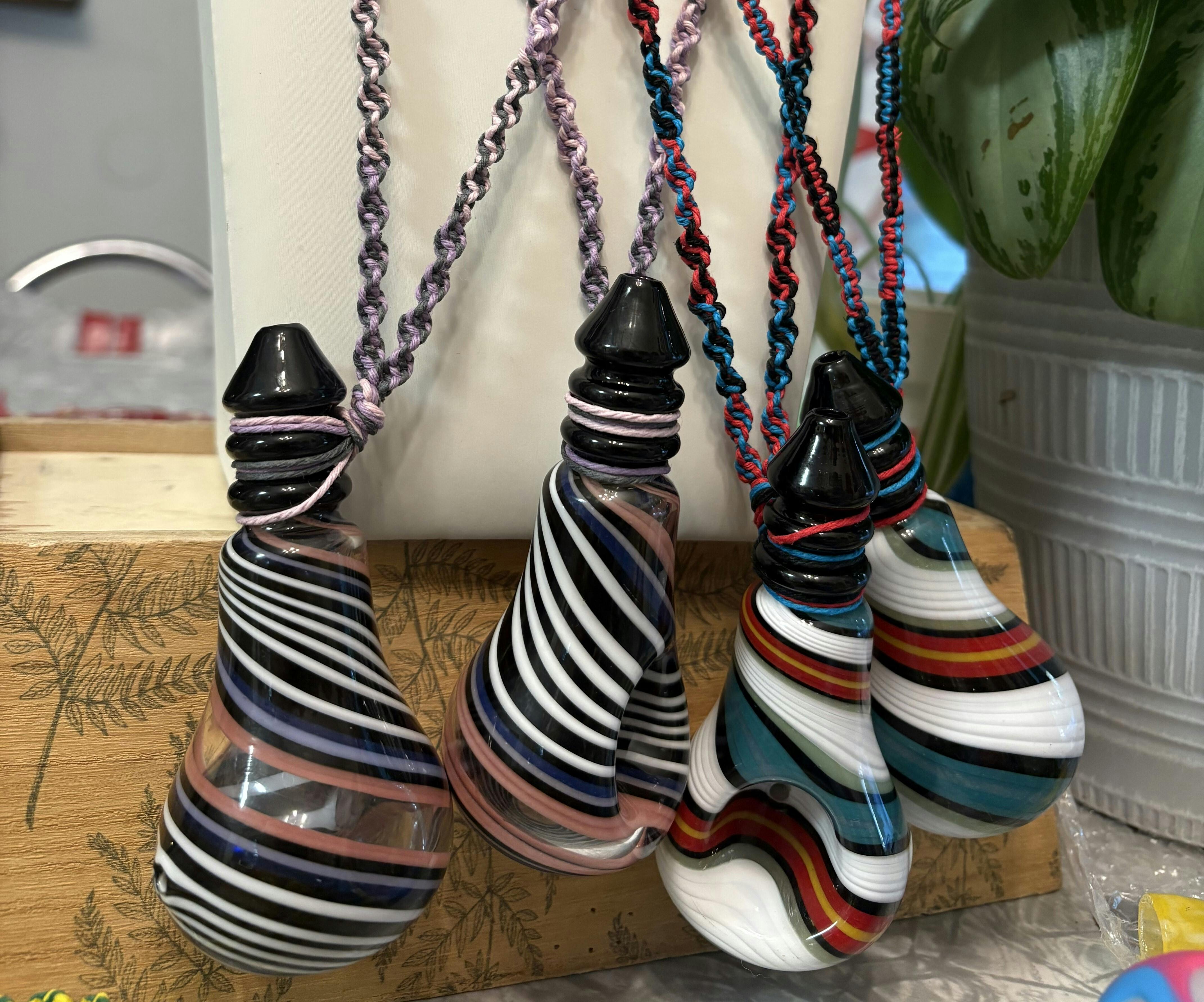 Handmade by Sarah Beth - Lightbulb Spoon w/Hemp - Assorted Colors
