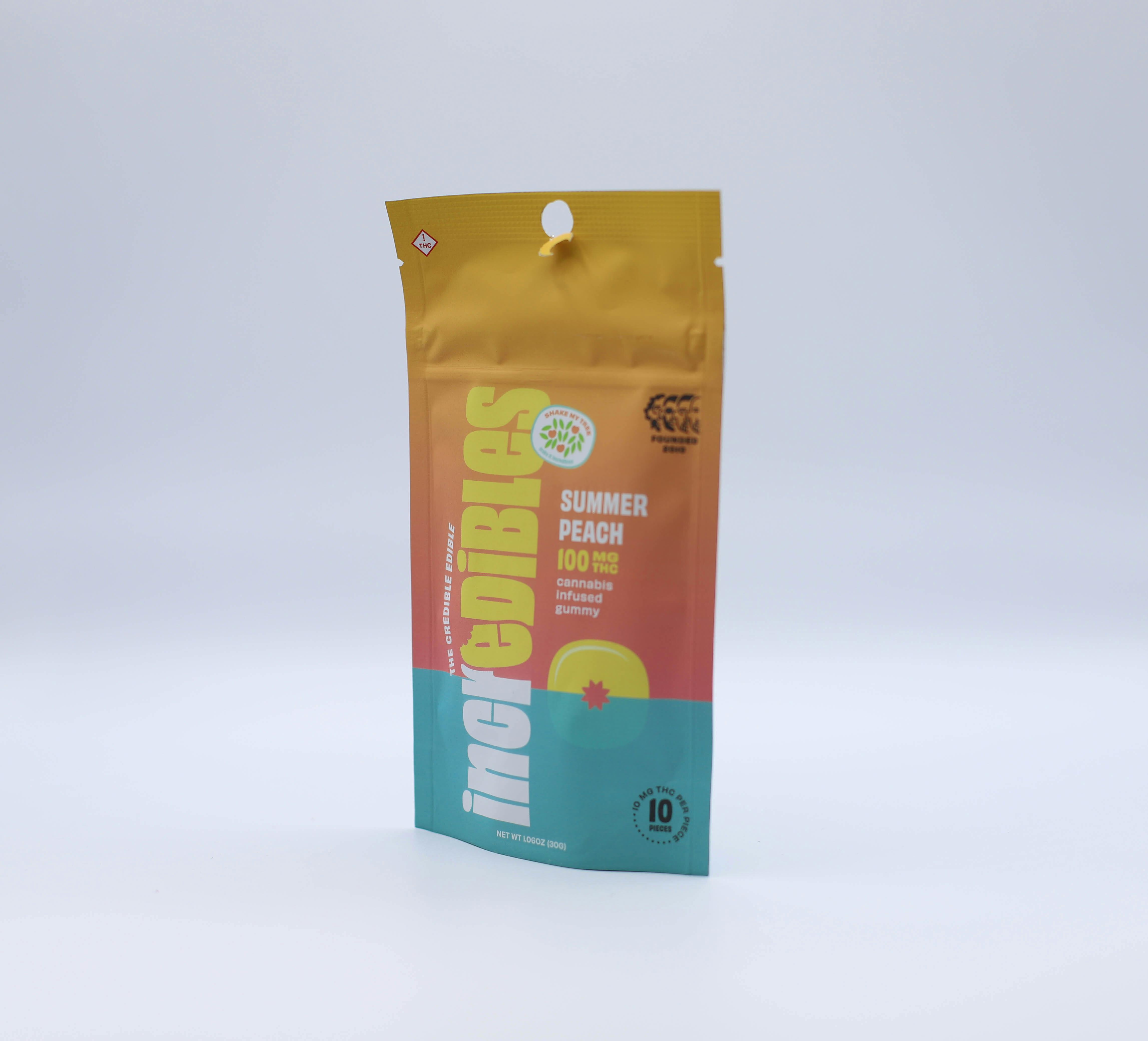 Incred Gummy Summer Peach 10pk