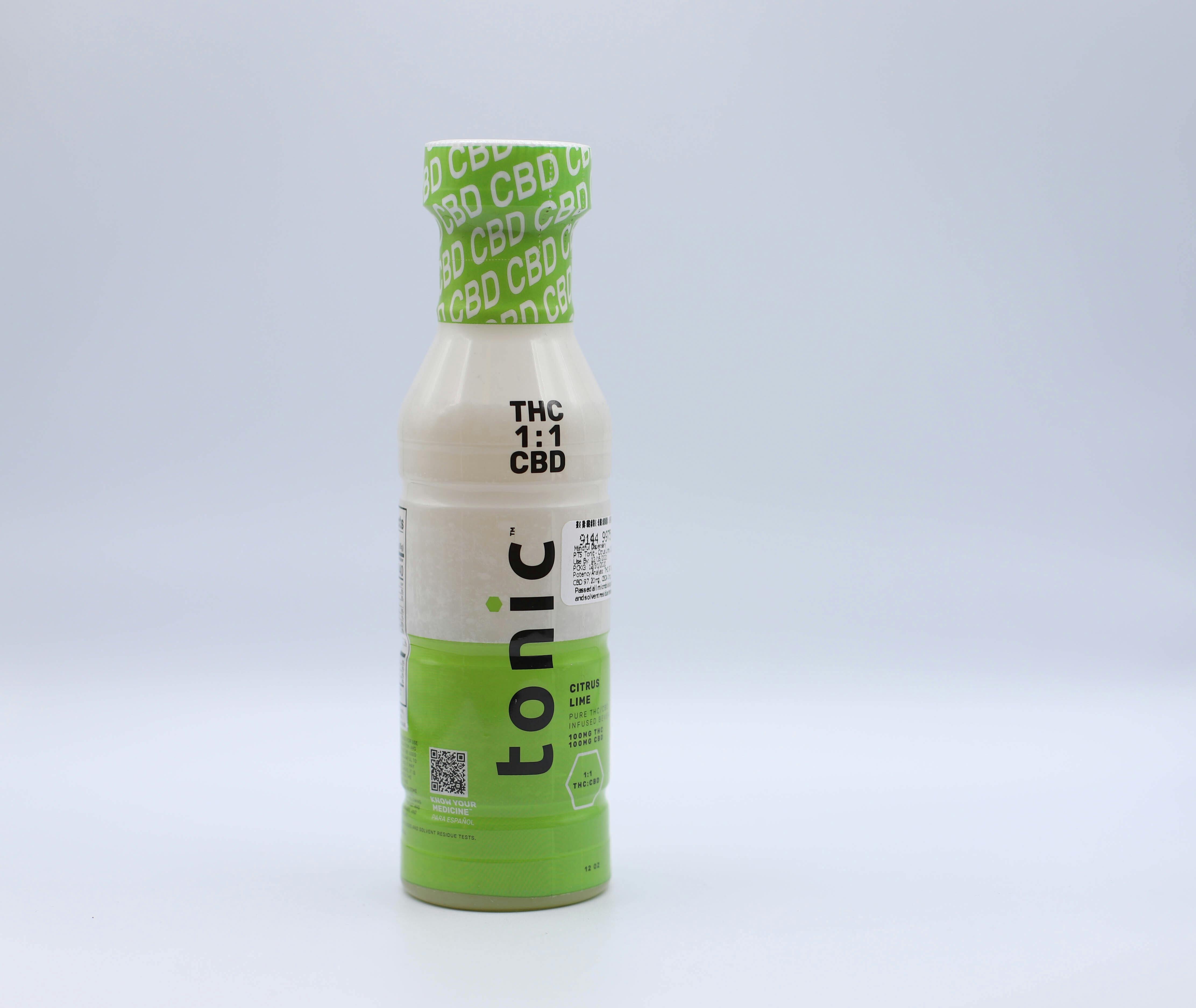 Tonic Citrus Lime 1:1 CBD/THC