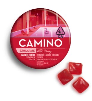 EXHILARATE WILD CHERRY — EXHILARATE WILD CHERRY THC:CBC:CBG GUMMIES