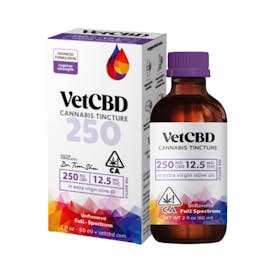 VETCBD - Regular Strength 250mg CBD 2oz Cannabis Tincture