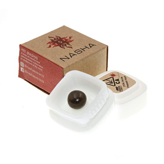 Nasha Red Pressed 1.2g Indica Blueberry Muffin BOLL