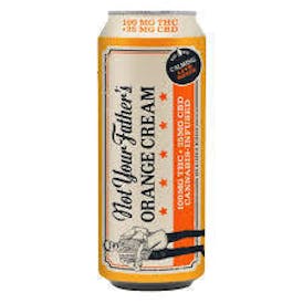 NOT YOUR FATHERS - ORANGE CREAM | 16OZ SODA 100MG + CBD