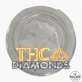 Secret Stash - THCA Diamonds - Raw - 1g