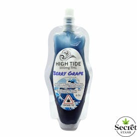 High Tide - Drink Pouch - Berry Grape - 100mg