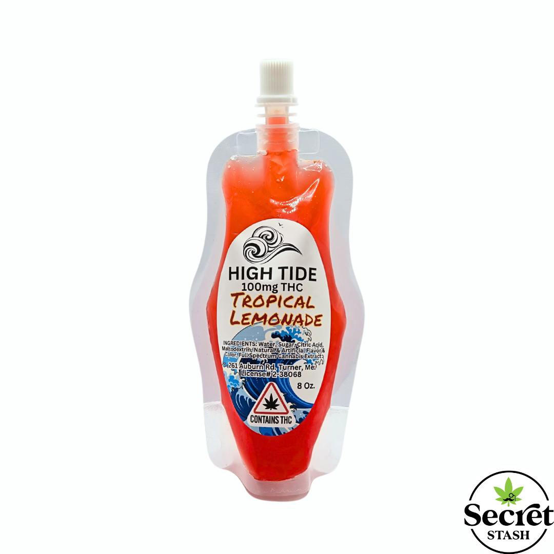 High Tide - Drink Pouch - Tropical Lemonade - 100mg