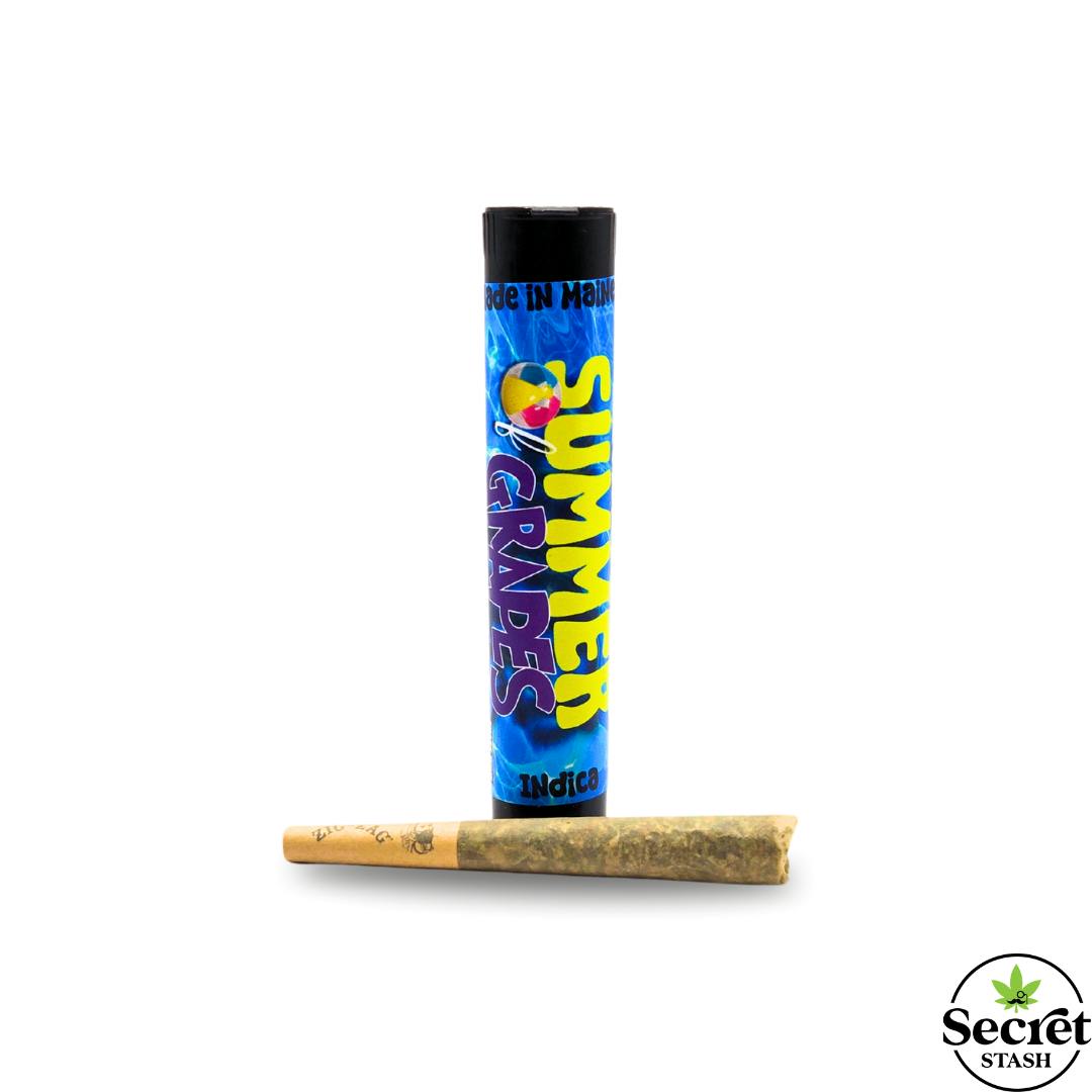 Secret Stash - Full Bud Pre-Roll - Summer of Grapes - .6g