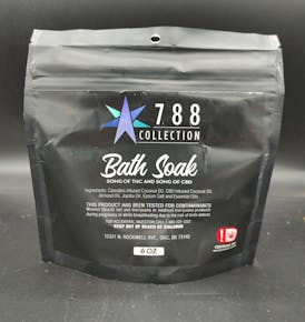 Bath Soak 50mg CBD / 50mg THC | 788 Collection