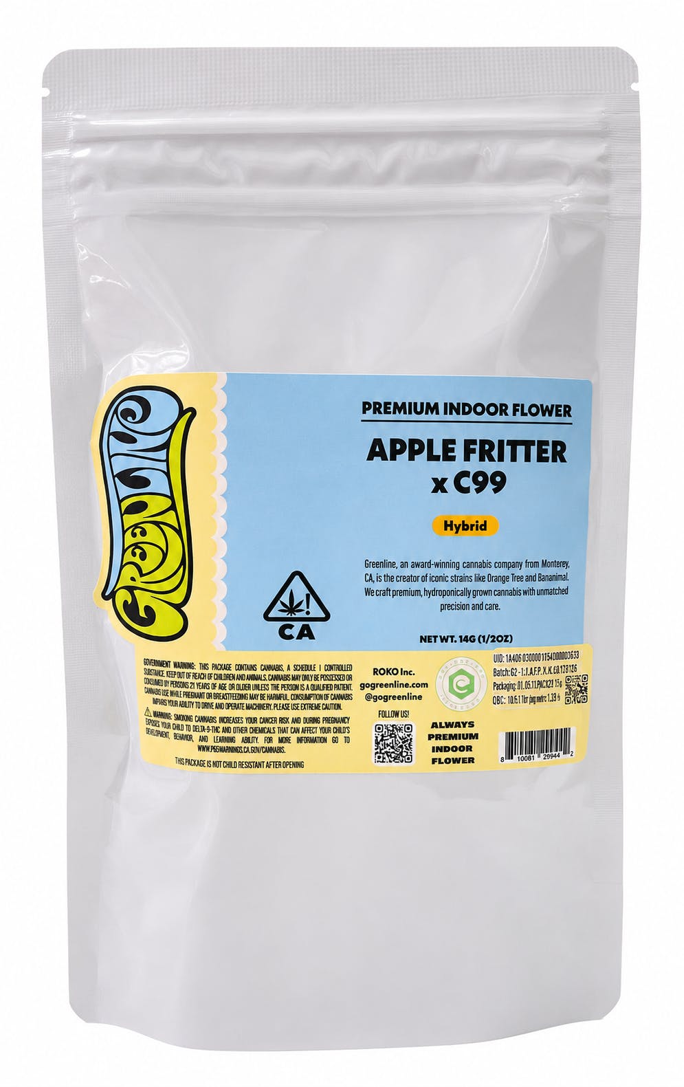 Greenline: Apple Fritter X C99