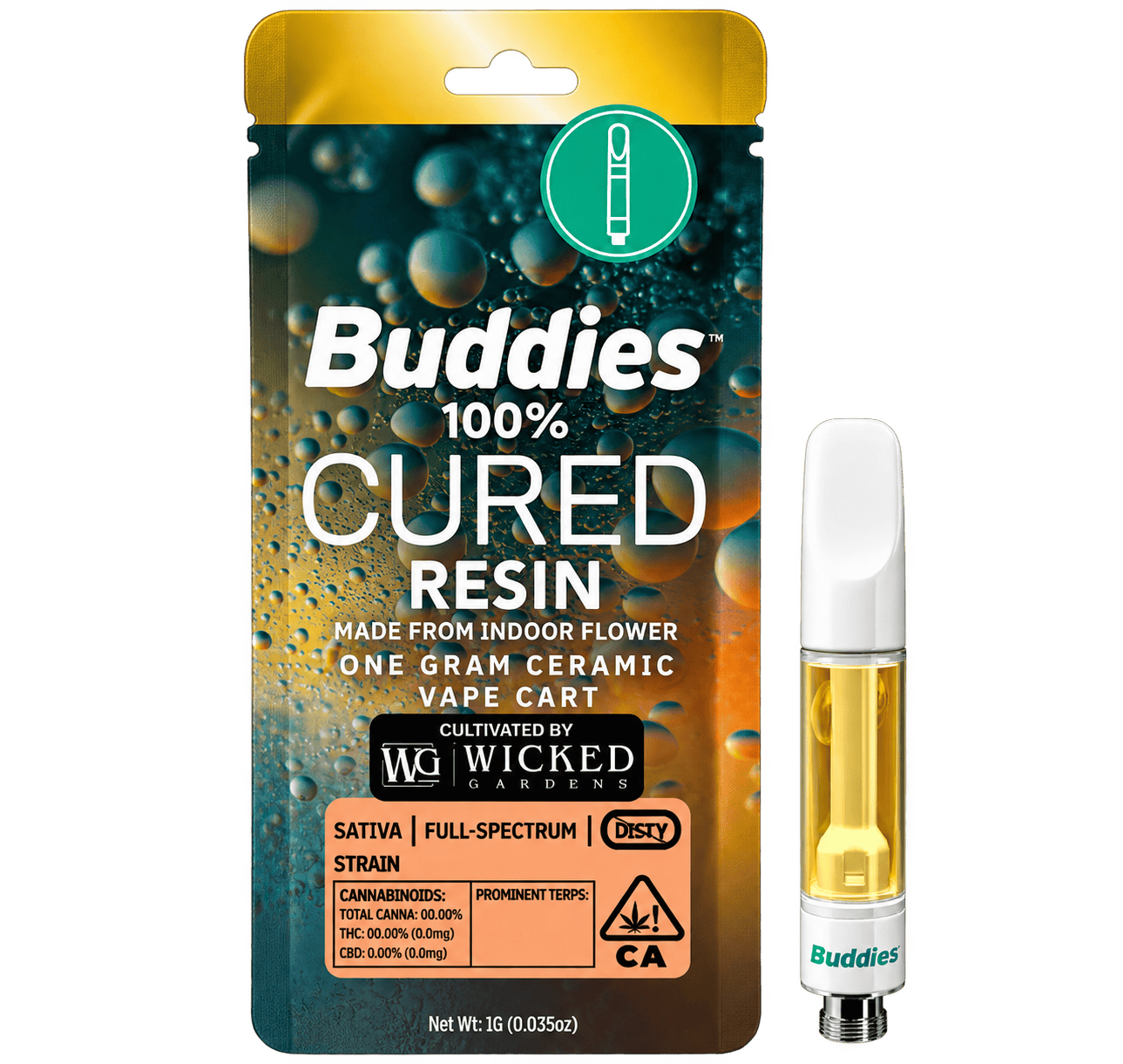 Buddies x Wicked Gardens: Silver Haze