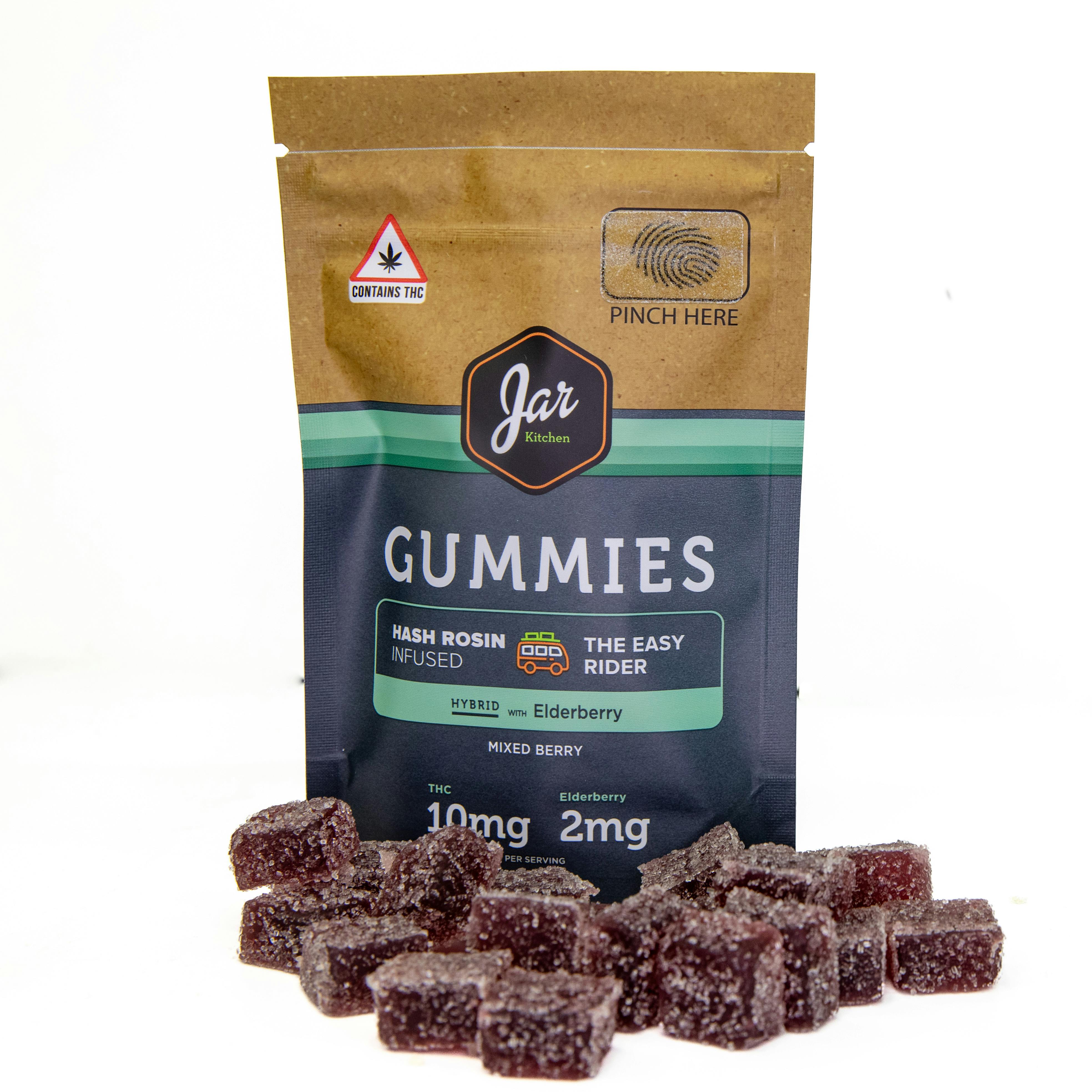 Mixed Berry with Elderberry Gummies - 200mg ( 10mg / piece ) - Hash Rosin
