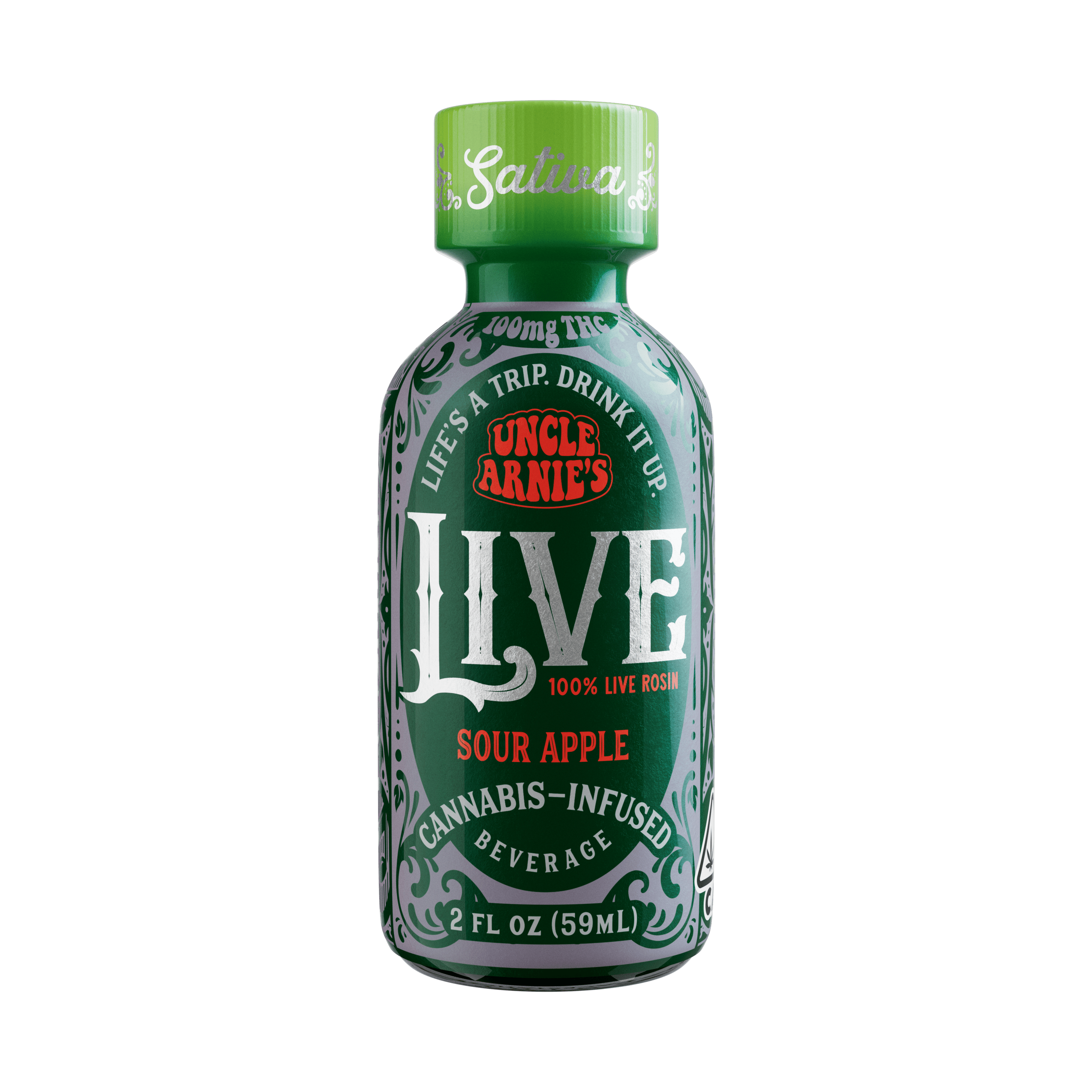 Uncle Arnies: Shot - Sour Apple