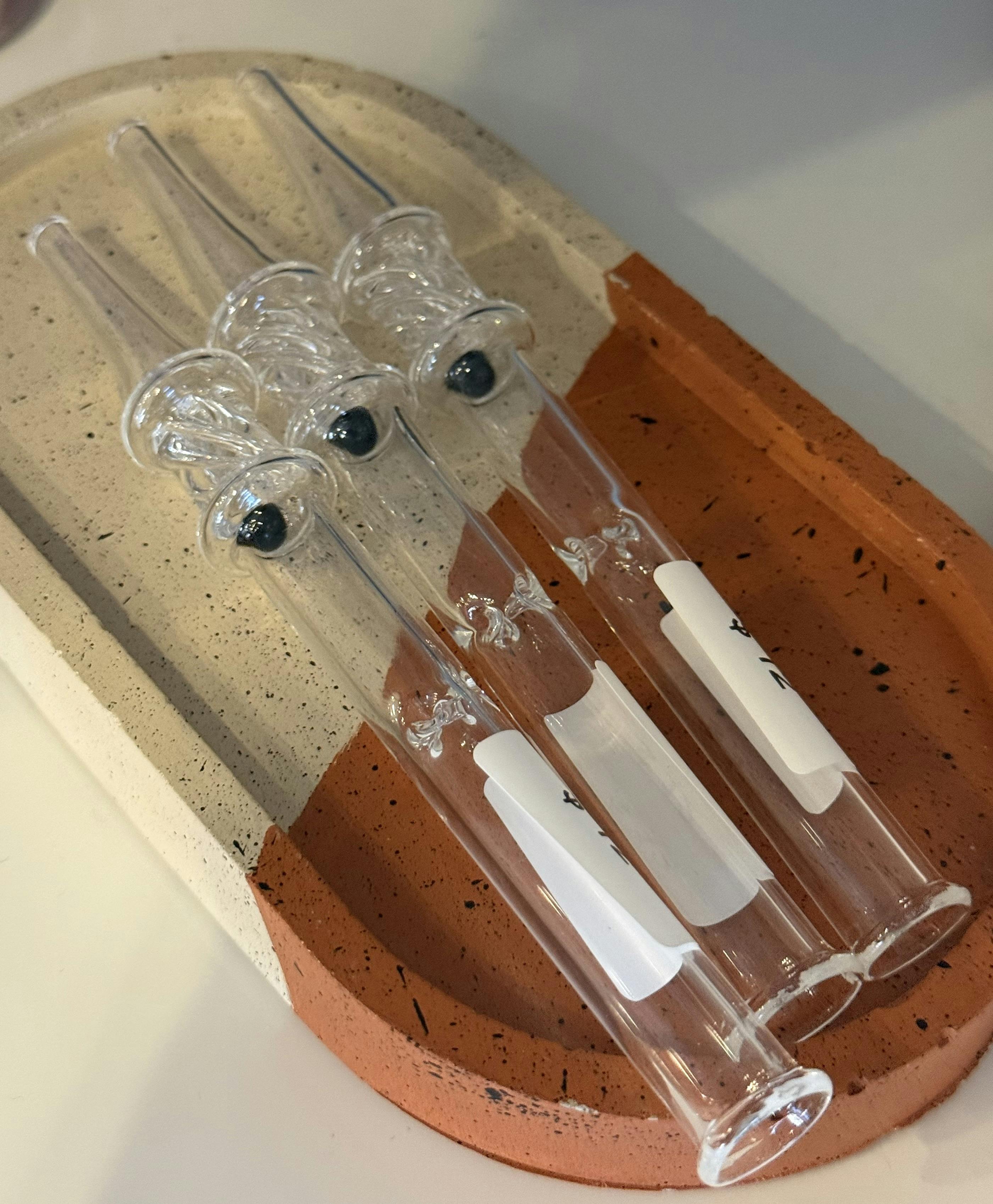 6" Jewel Vortex Dab Straw