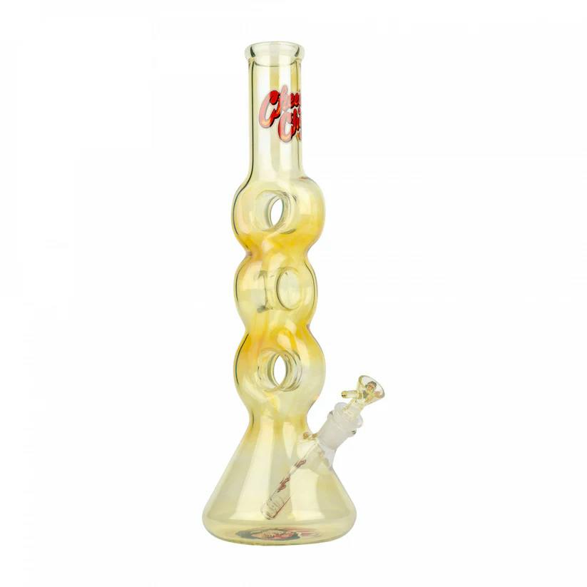 Cheech & Chong | 16" Moe Money Triple Donut Tube | Bong