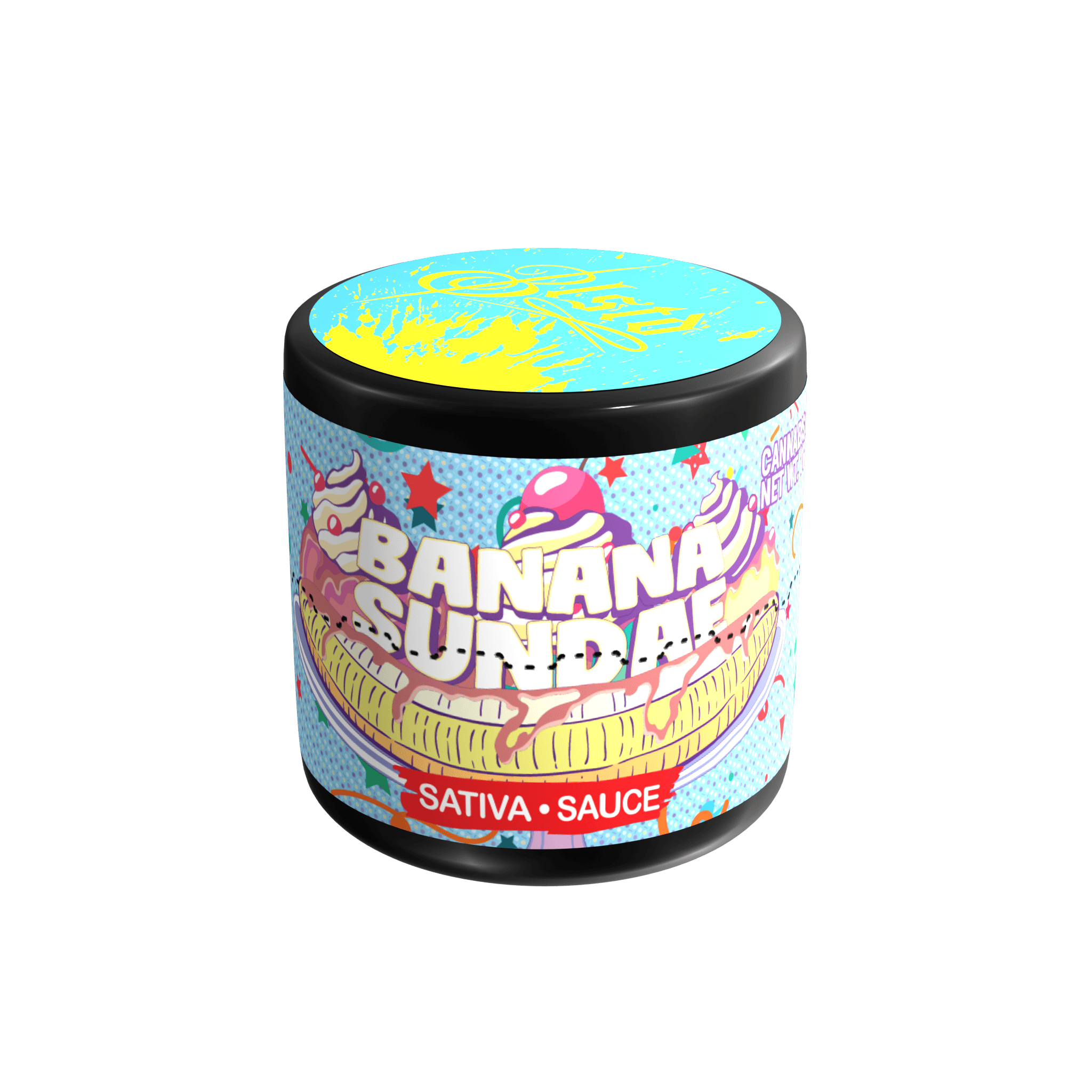 BLSTD - Live Resin Sauce - Banana Sundae - 1g