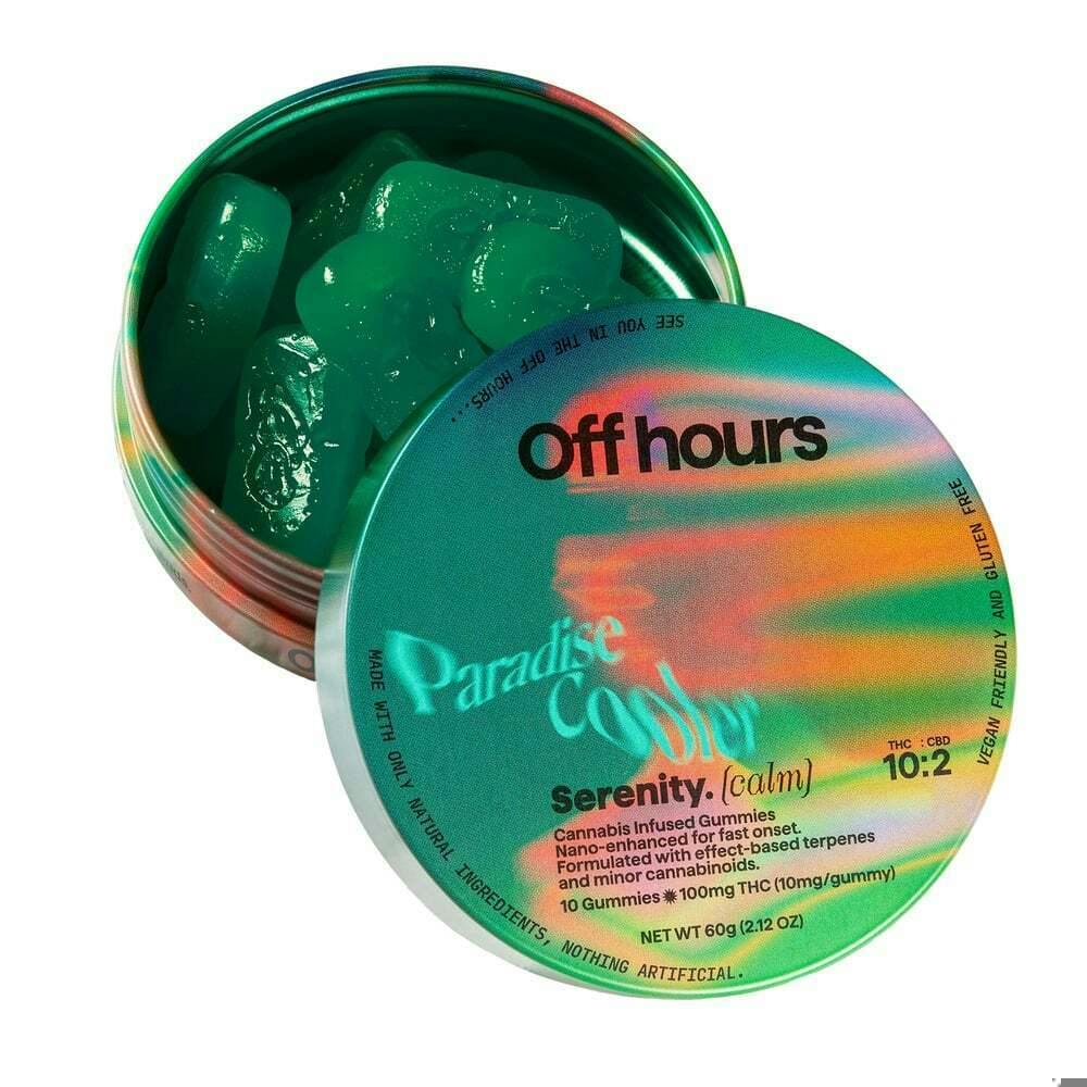 Off Hours Gummies | 10pk 100mg | Paradise Cooler