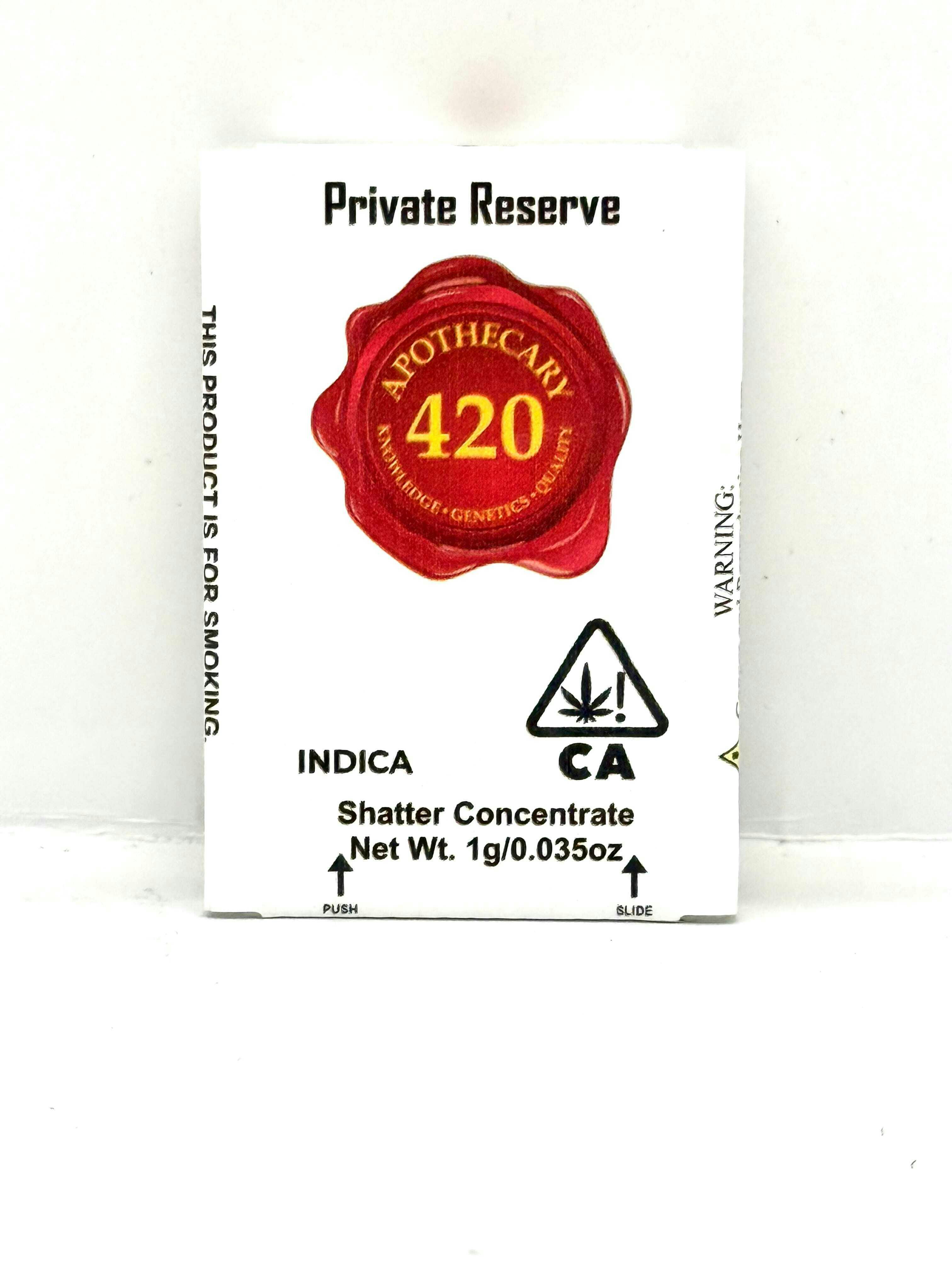 Apothecary 420 Private
