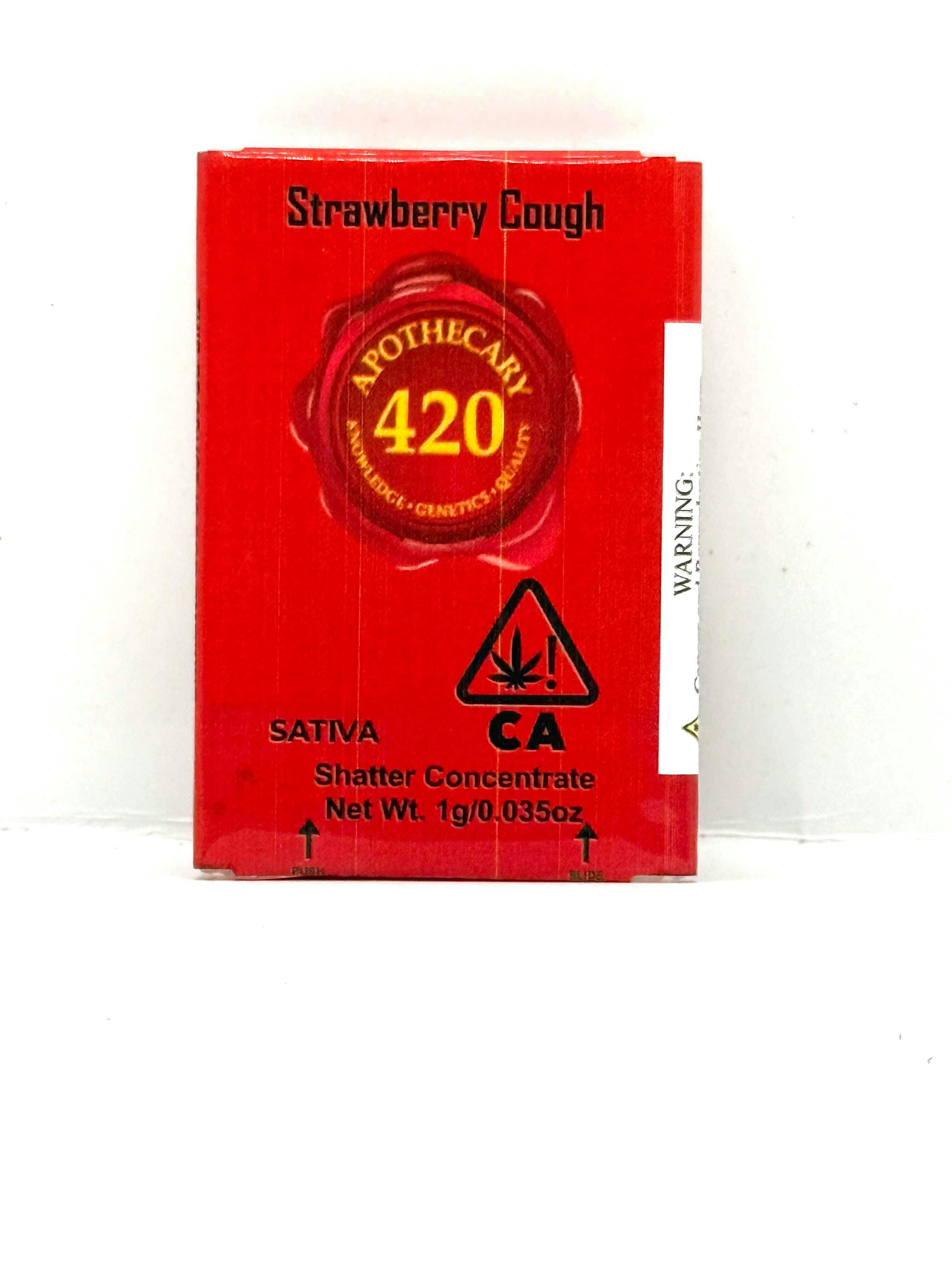Apothecary 420 Strawberry Cough