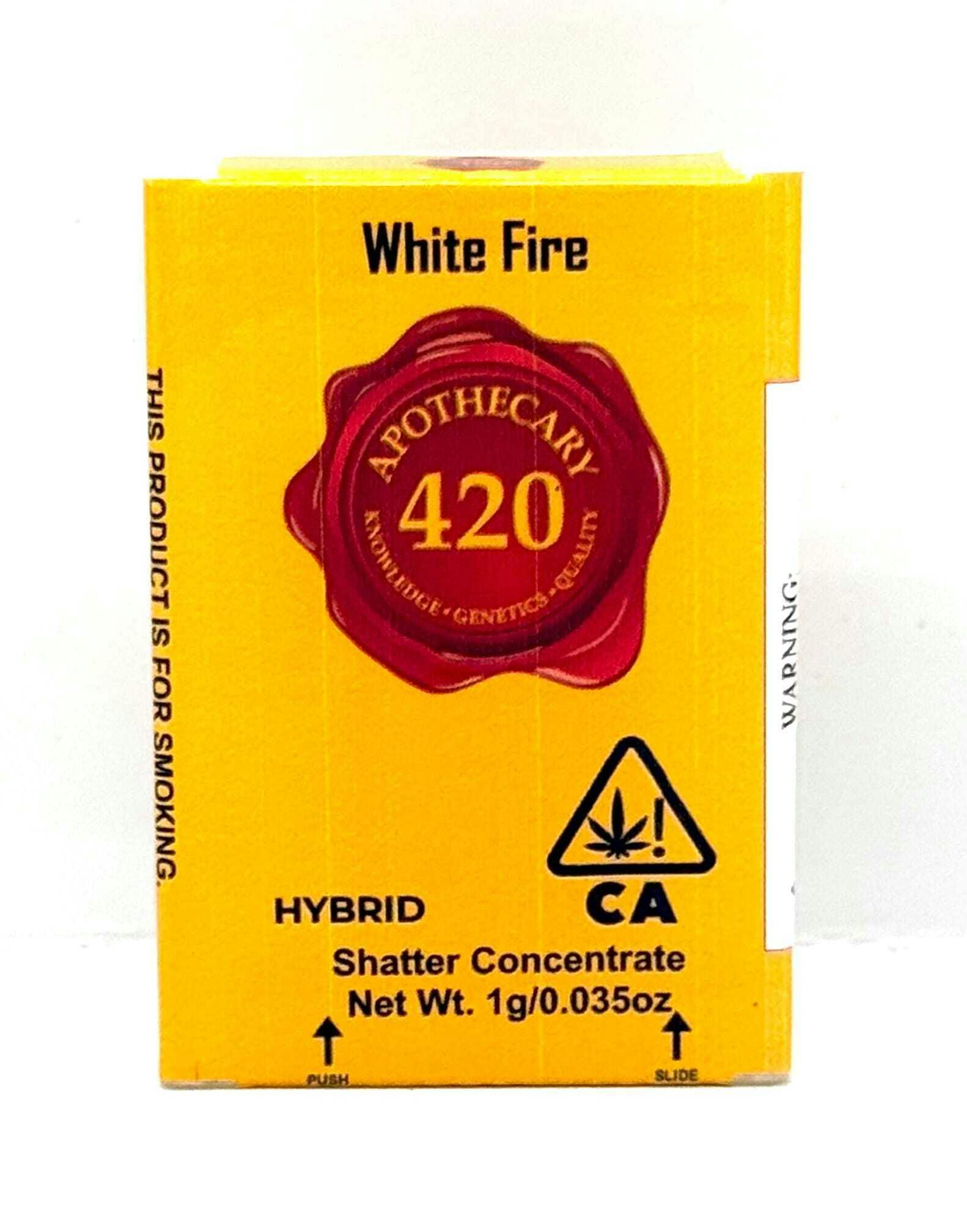 Apothecary 420 White Fire