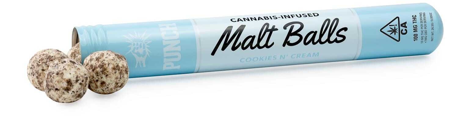 PUNCH - — Cookies N Cream Malt Balls