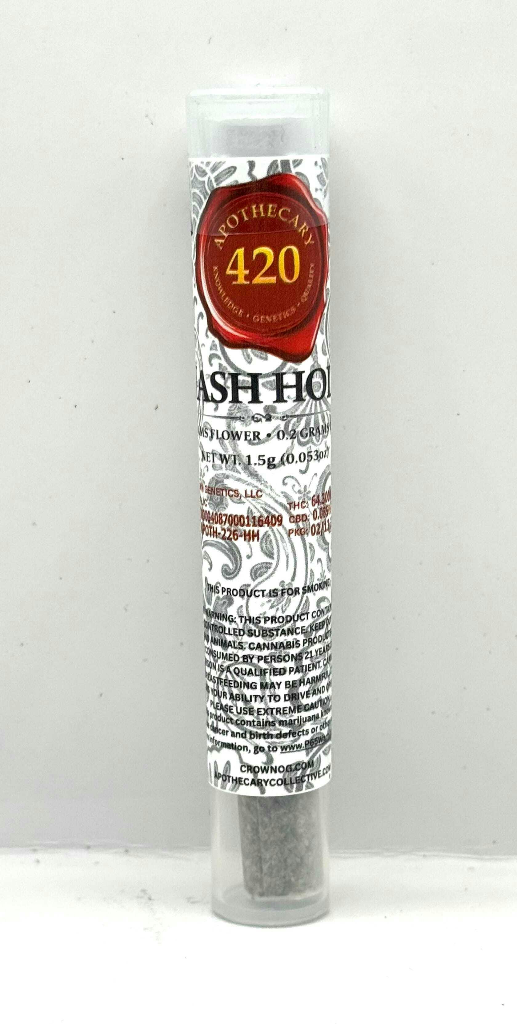 Apothecary 420 - — Apothecary Burger Hole