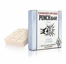 Punch - Cookies N Cream White Chocolate100mg