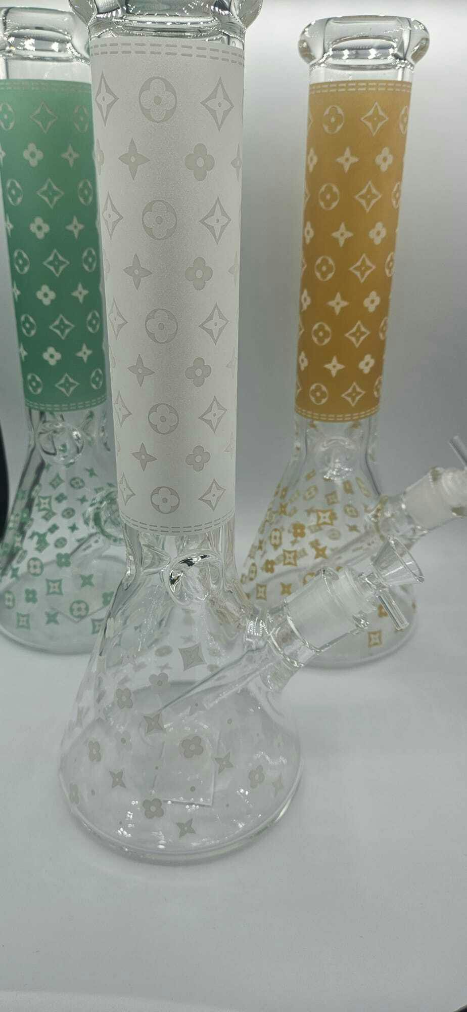 Flame - 14" Assorted colour Bongs