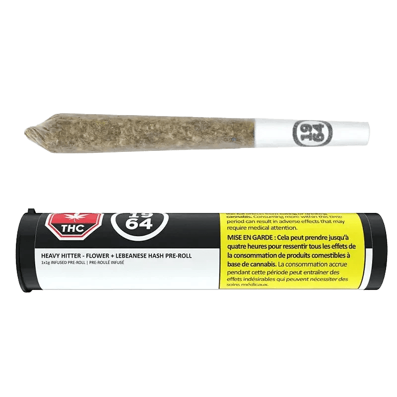 1964 - HEAVY HITTER LEBANESE HASH INFUSED PRE-ROLL