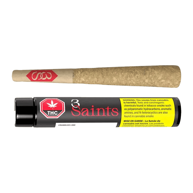 3Saints - CRUMBLED LIME PRE-ROLLS - 1 x0.5g