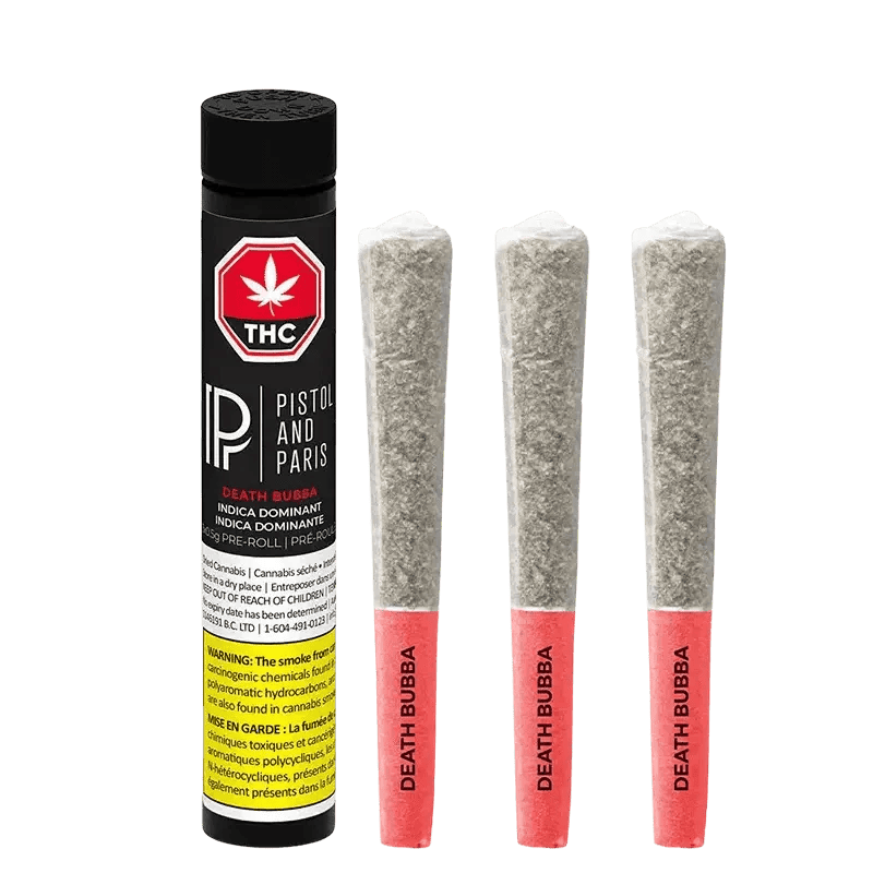 PISTOL AND PARIS - DEATH BUBBA PRE ROLLS