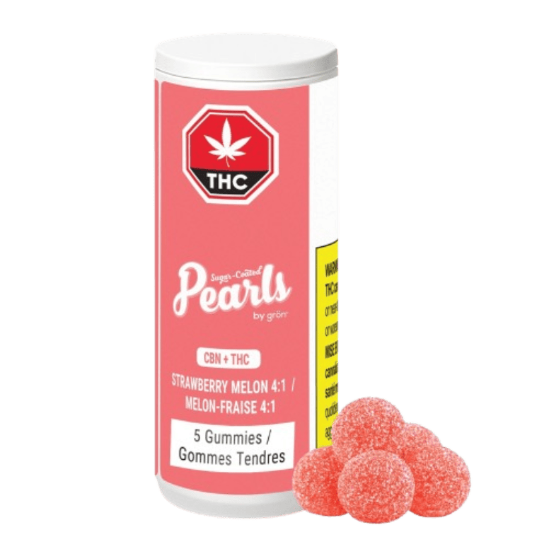 Pearls by gron - STRAWBERRY MELON 4:1 CBN/THC - 5 x 3.5g