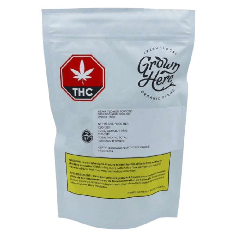 Grown Here Farms - CERTIFIED ORGANIC CBD FLOWER (UMPQUA - 7g