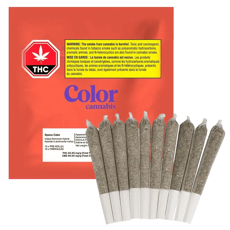 Color Cannabis - Space Cake Pre-Rolls - Indica 3.5G