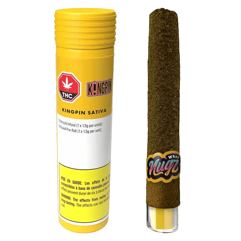NUGZ - KINGPIN SATIVA INFUSED WRAP (ROTATIONAL)