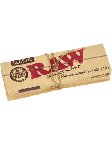 RAW Natural Connoisseur 1 1/4 w/Tips