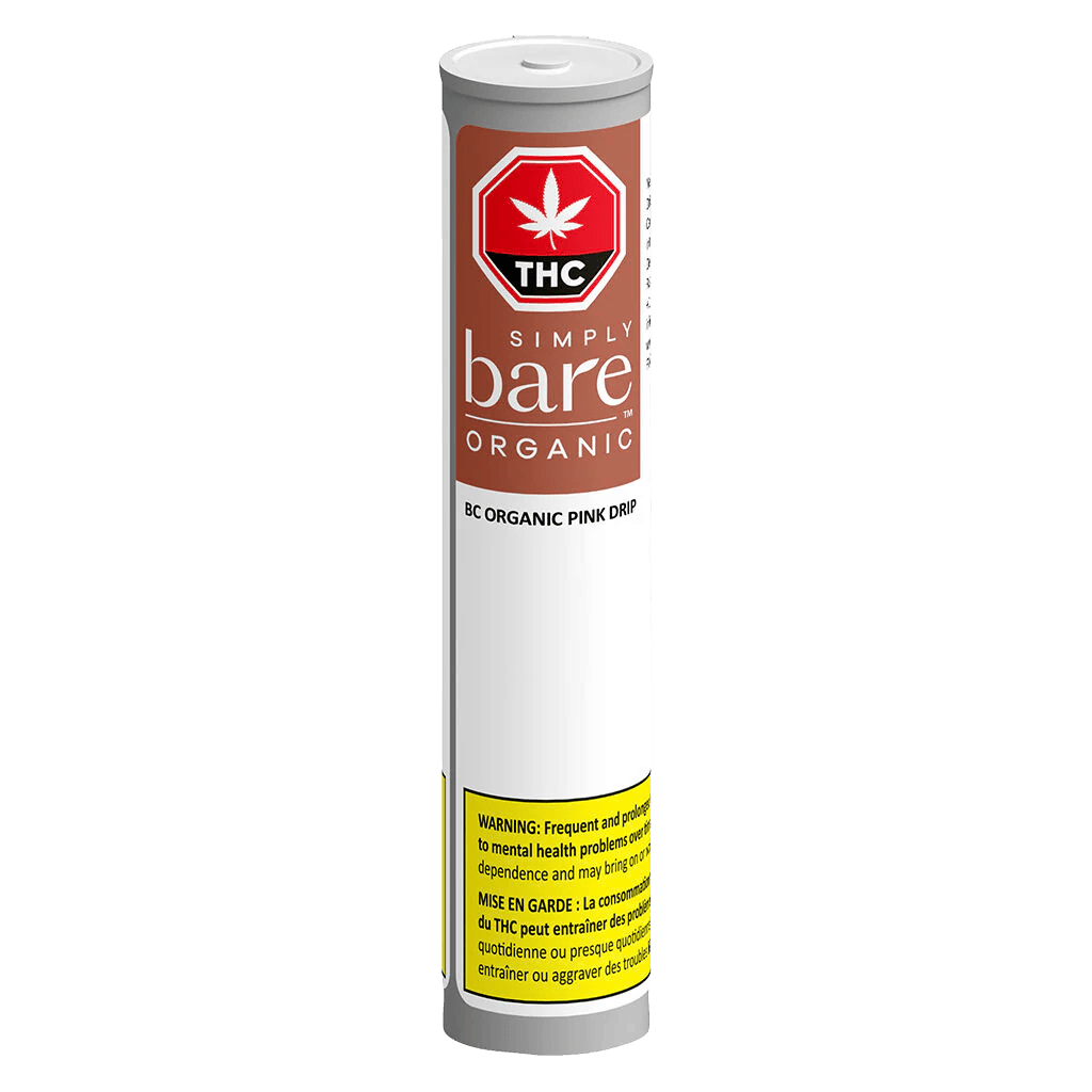 SIMPLY BARE - BC ORGANIC PINK DRIP PRE-ROLL 1 x 0.5g