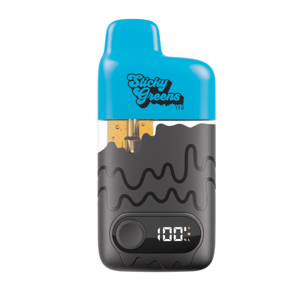 STICKY GREENS - BLUE RAZZLEBERRY DIAMOND BLEND DRIP BAR ALL-IN-ONE