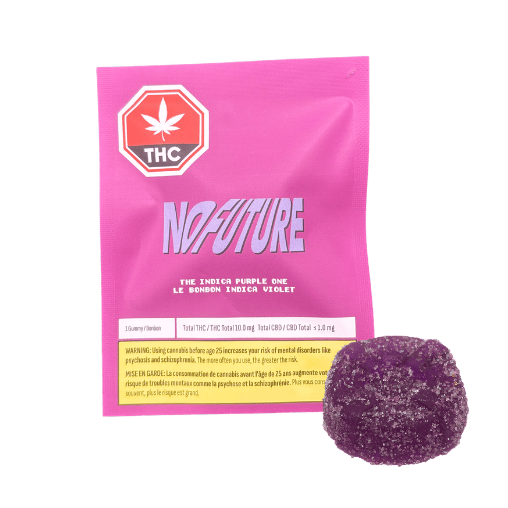 NO FUTURE - THE PURPLE ONE INDICA THC GUMMY 1 x 10mg