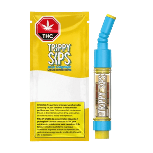 TRIPPY SIPS - BLUE LEMONADE - LIQUID DIAMOND BLEND VAPE 0.95G