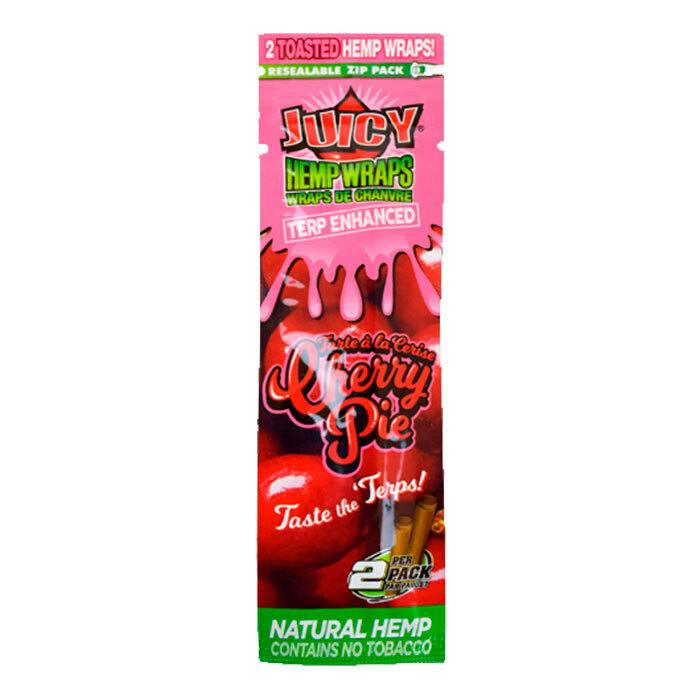 Enhanced Hemp Wraps - Red Storm - 2pk