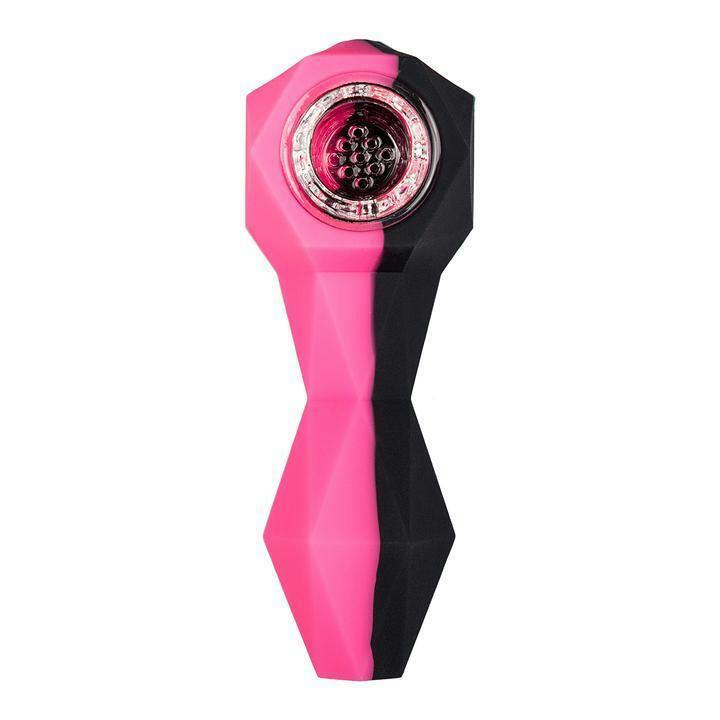 4" Hand Pipe - Pink
