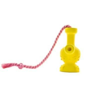 Tug & Toke Dog Toy | Yellow
