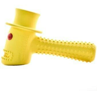 Hippie Hammer Dog Toy | Yellow