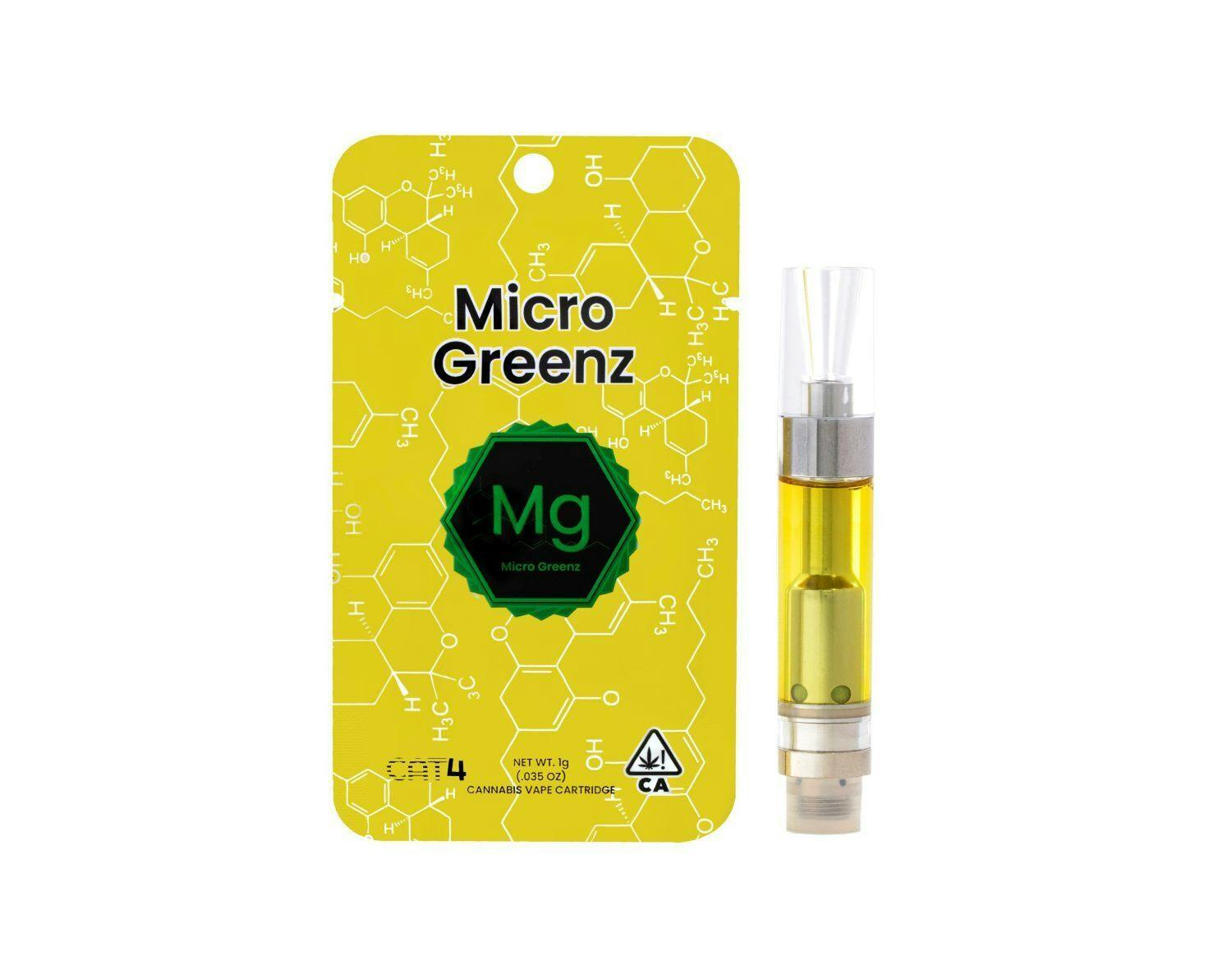Micro Greenz - 1g Cart - 24K Gold