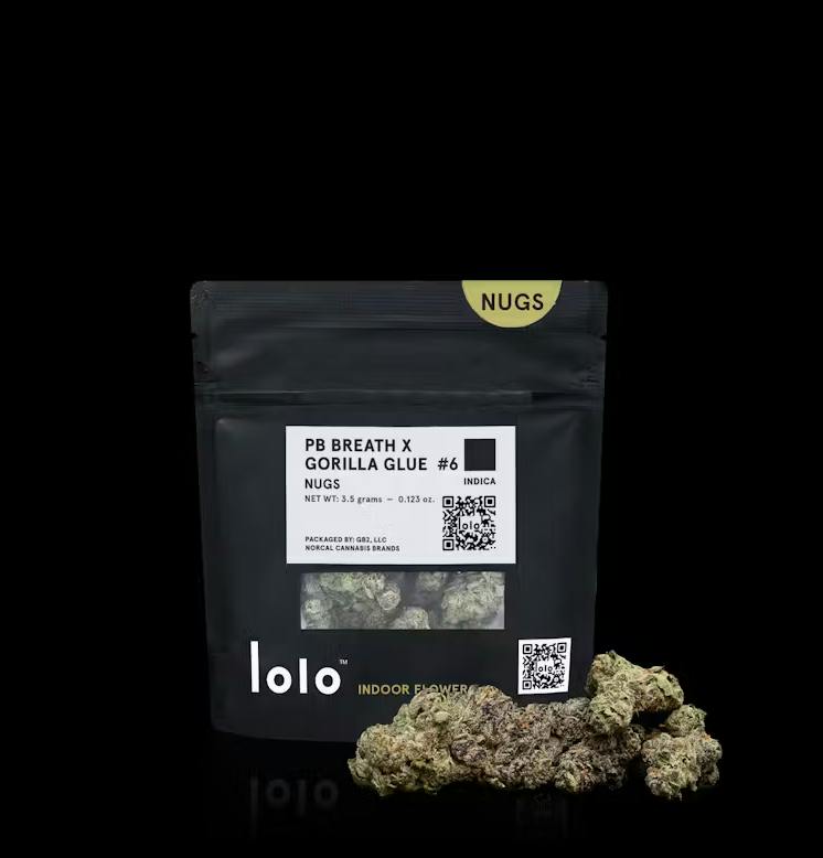 Lolo - 3.5g Black Label - Lemon Skunk x Super Silver Haze