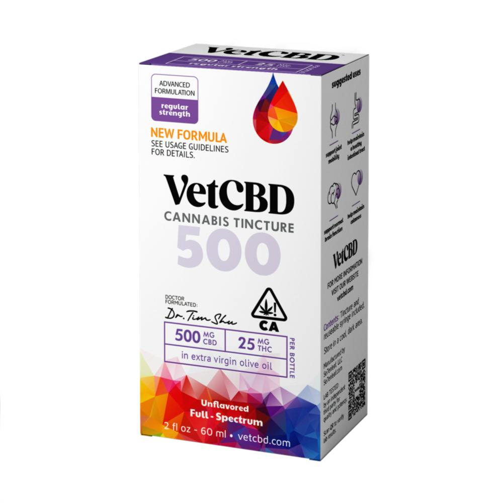 Extra Strength - 500MG CBD Full Spectrum Drops 2 FL OZ